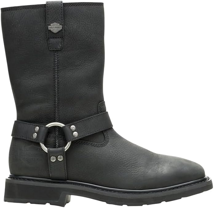 Harley-Davidson Footwear Mens Altman Harness Motorcycle Casual Boots Mid Calf