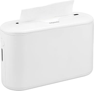 Multifold Paper Towel Dispenser Countertop, Commercial Hand Towel Dispenser for Bathroom Kitchen Home, Trifold/C Fold/Z Fold Napkin Dispenser, Abs Plastic - Non-Slip, White