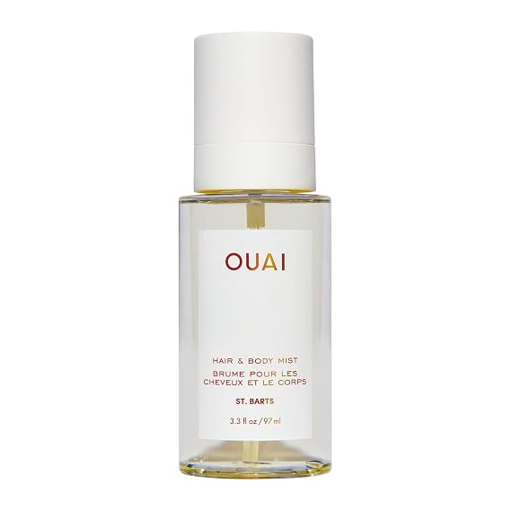 OUAI St. Barts Hair and Body Mist - Tropical-Scented Body Spray (3.3 oz)