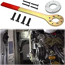 Crank Pulley Tool Wrench Holder Screw Kit Compatible with Subaru Imprezas Legacy Outback Foresters XT Baja SVX Saab 9-2X