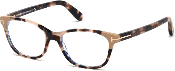 Tom Ford FT5638-B Square Shape Eyeglass Frame With Luxury Eyewear Kit