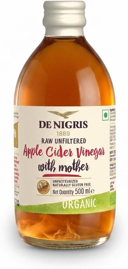 De Nigris Organic Apple Cider Vinegar - Unfiltered - 500 Ml