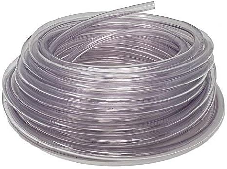 Sealproof Unreinforced PVC Food Grade Clear Vinyl Tubing, 50 FT, 1/4-Inch-ID x 3/8-Inch OD