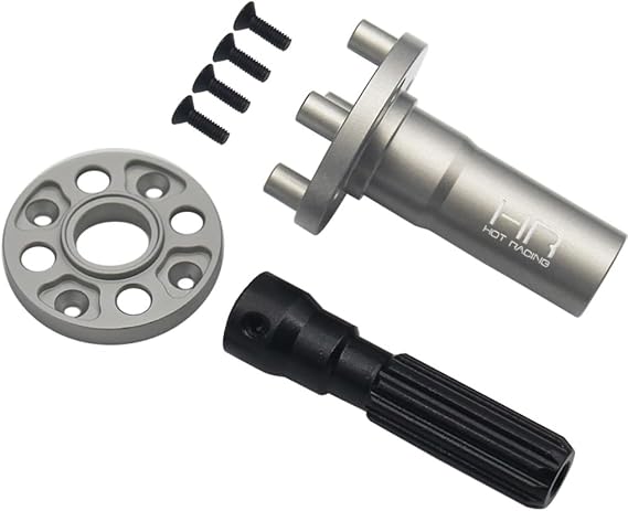 Hot Racing TUDR37PGH Front Center Drive Shaft with Gear Housing UDR