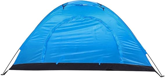 01 Camping Tent for Backpacking, Single Person Personal Bivy Tent, Outdoor Single Person Leisure Waterproof Tent for Camping Fishing Climbing(Blue)