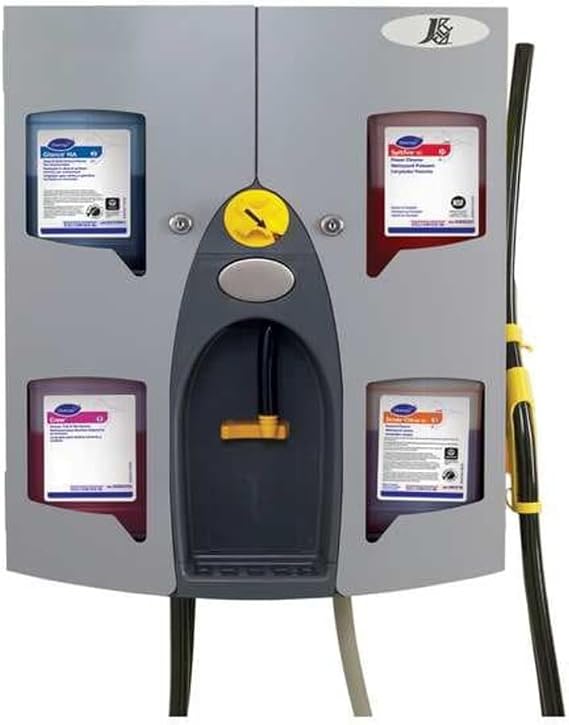 Diversey DVSD3754220 - Industrial Multi-Product Wall-Mounted Dispenser, Blue