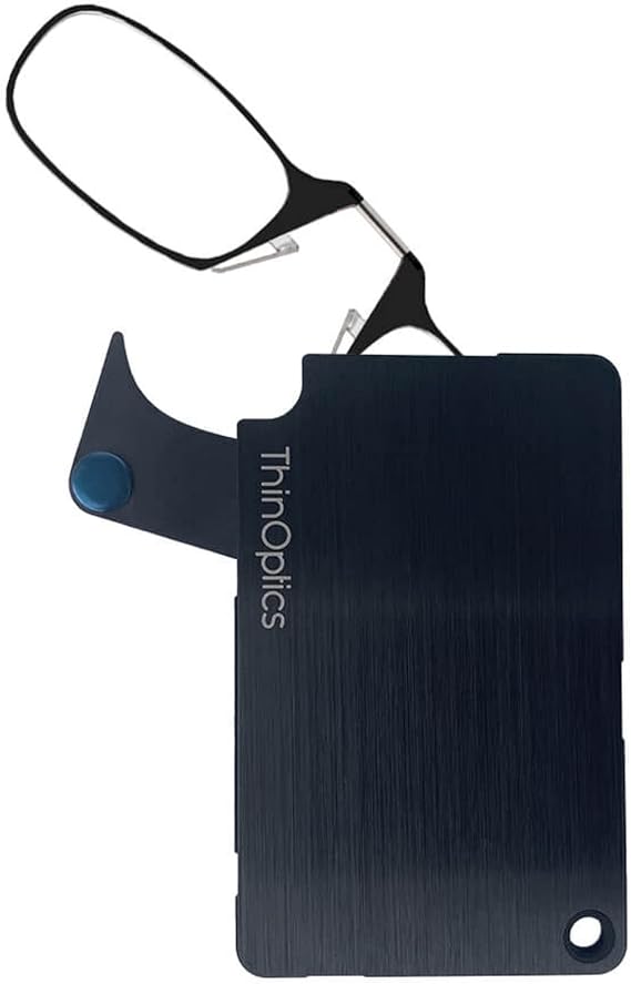 ThinOptics Slim Wallet Readers, Minimalist Universal Pod Reading Glasses