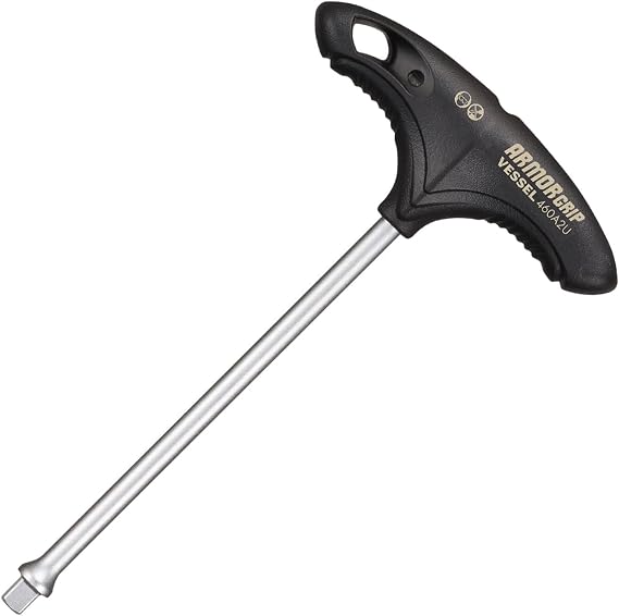 VESSEL ARMOR GRIP 1/4" T-handle Socket Driver