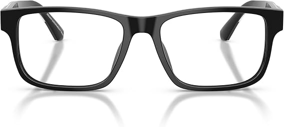 Emporio Armani Men's Ea3265u Universal Fit Rectangular Prescription Eyewear Frames