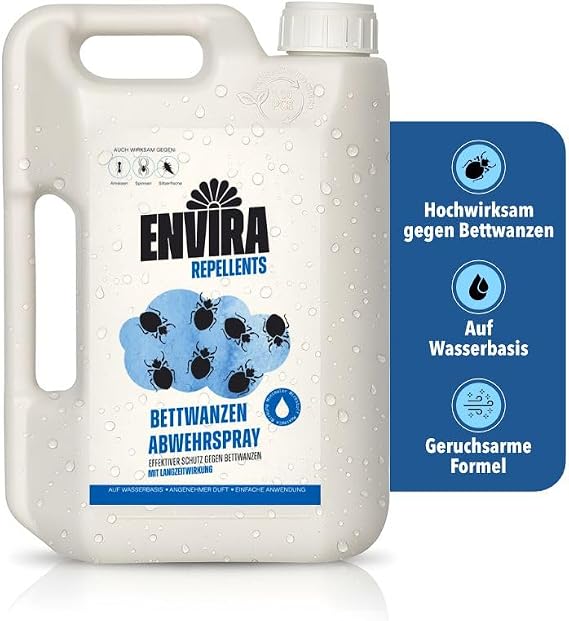 Envira Bed Bug Spray 2 Litres - Highly Effective Bed Bug Remedy