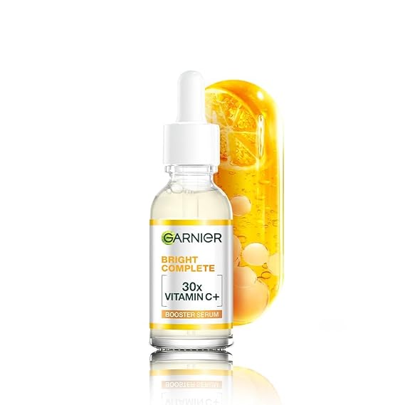 Garnier Skin Naturals Glow Serum with Vitamin C+ | Lightweight Formula for Fresh | 30 ml / 1.01 fl oz
