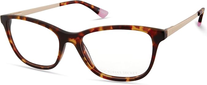 Victoria's Secret Eyeglasses VS 5023 052 Dark Tortoise W/Gold Star On Temple, T