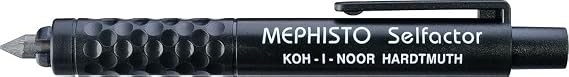 Koh-I-Noor 5301 5.6mm Diameter Mechanical Clutch Lead Holder Pencil - Black