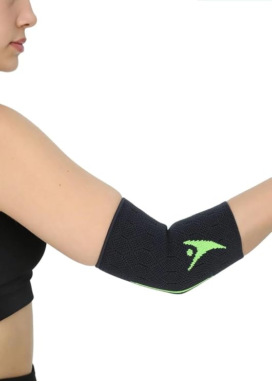 Bluewell Orthopedic Elbow | Athlete Elbow Support | Knitted Elastic Protector | For Tennis, Fitness, Volleyball, Training | Unisex