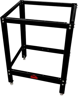 JessEm 05150 Steel Heavy Duty Adjustable Router Table Base for Woodworking and Workbench Tops