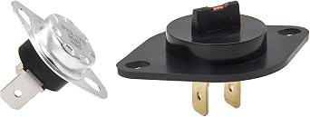 DC47-00016A Dryer Thermal Fuse Thermostat, DC32-00007A Thermistor Compatible with Samsung Dryer