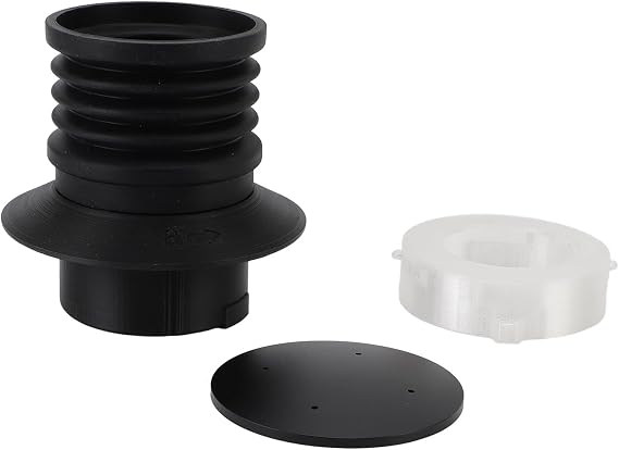 Single Dose Hopper with Silicone Bellow Aluminum Coffee Machine Blowing Bean Bin Accessories Compatible with BES875 876 870 878 880 BCG820 Coffee Makers