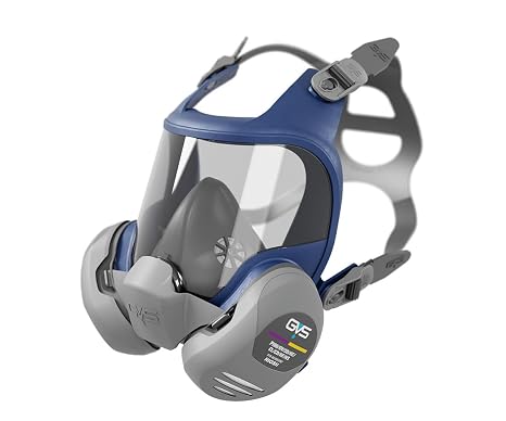 GVS Elipse Full Facepiece Respirator with OVAG P100 Replaceable Filters, One Size