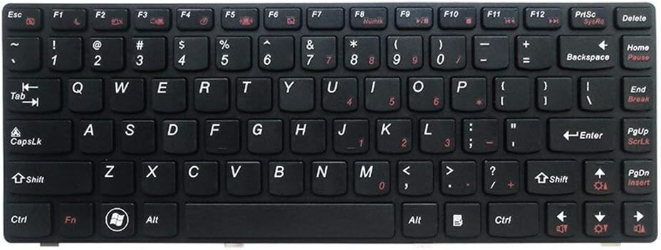 US Black New English Replace Laptop Keyboard for Lenovo G400 g410 G480 G485 Z380 Z480 Z485 G410 G490 G400 G405 G410