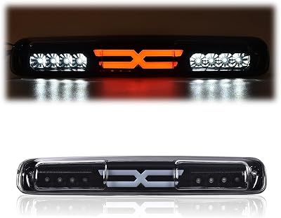 PIT66 3rd Brake Light Compatible With 1999-2007 Chevy Silverado 1500 2500 3500 & HD Models 1999-2007 GMC Sierra 1500 2500 3500 & HD Models High Mount Stop Lights Cargo Light