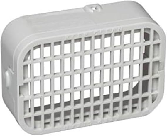 Amerimax 2.5" W x 3.25" L White Vinyl Rodent Guard, 37552, EMW5650338