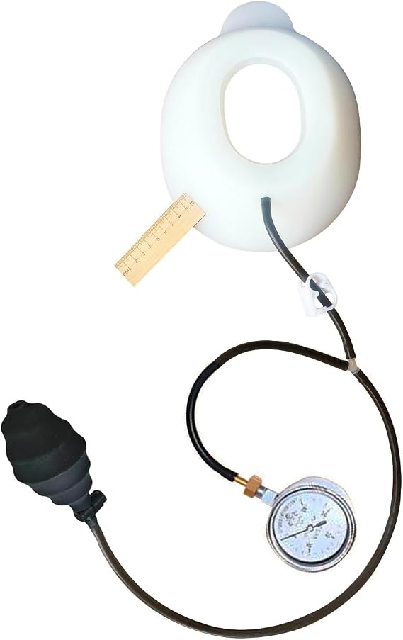 Vacuum Bell for Pectus Excavatum Hand Pump, with a Tutorial(10-12cm)