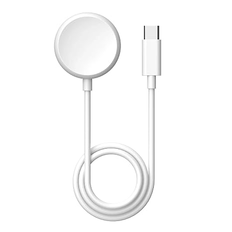 Apple Watch 9 41mm ve 45mm ile uyumlu Type-C Manyetik Şarj Kablosu 1 metre - FC017