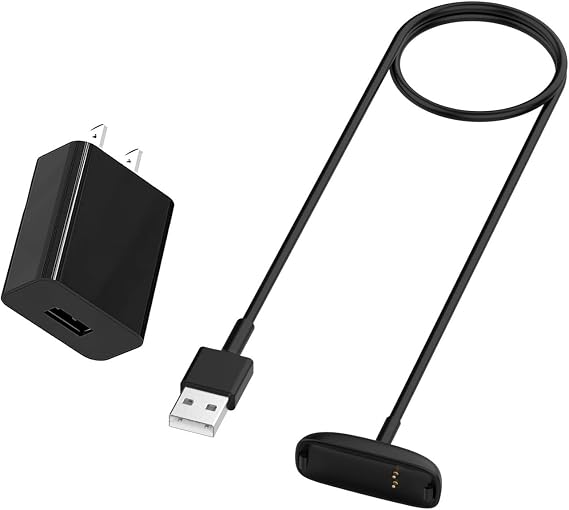 for Inspire 2 Charger Wall Plug Charging Cord Cable Compatible with Fitbit Inspire 2, Ace 3 Watch Charger Cord(Only Fit for Fitbit Inspire 2, Ace 3 Watch)