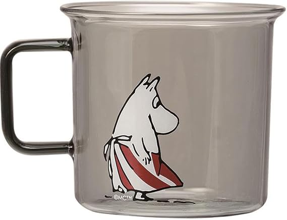 Muurla 3.5dl Moominmamma durable borosilicate glass mug
