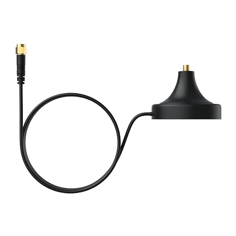 REOLINK WiFi Antenna Extension Cable with RP SMA Connector, Magnetic Stand Base, 10ft Cable, Designed for WiFi Cameras with External Antennas