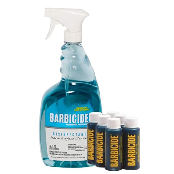 King Research Barbiside Spray Disinfectant With Bullets