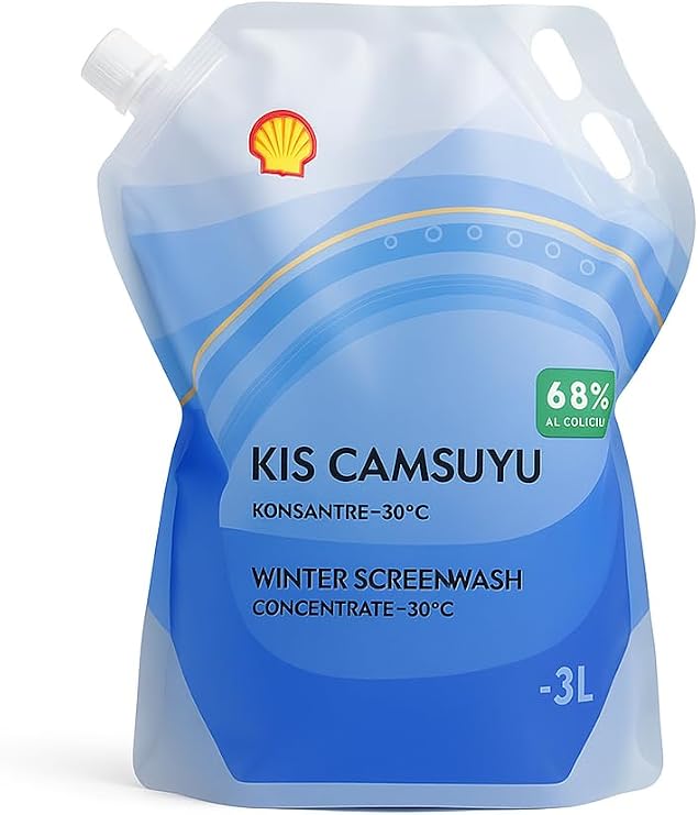 Shell Winter Screenwash Concentrate Glass Water 3 Liters