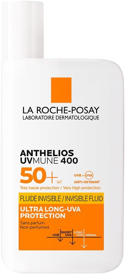 LA ROCHE-POSAY Anthelios UVmune 400 Fluid İnvisible SPF50+ Güneş Kremi 50 ml