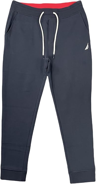 Nautica Mens Athletic Sweatpants Fleece Jogger Pants (XXL, Navy)