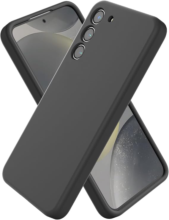 CUZMIGO Liquid Silicone Case for Samsung Galaxy S23 Plus, Black