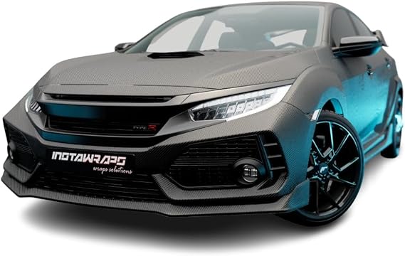 Averry SW900 Black Carbon Fiber | 194-X | Vinyl CAR WRAP Film (5ft x 75ft (375 Sq/ft)) w/Free-Style-It Pro-Wrapping Glove