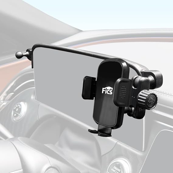 FICS Car Phone Holder for Mercedes-Benz E-Class (W214) 20242025 with Digital Cluster Custom-Fit Mount for Seamless Display Integration, Interior Accessories for Navigation Use, Stable Driving View