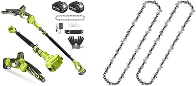 Electric Pole Saws for Tree Trimming2 Pack 8 Inch Chain