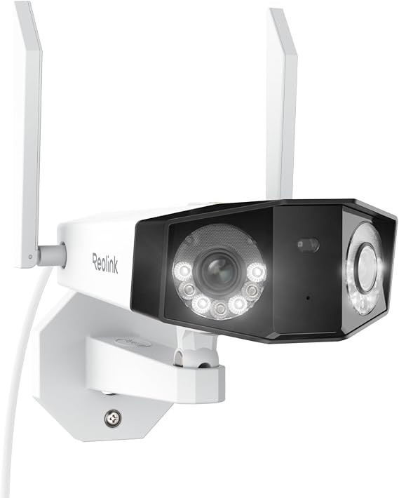 REOLINK 4K 8MP Security Camera Outdoor Dual Lens 180 Degree Duo 2 WiFi