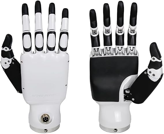 INSIPRE Robots Humanoid Robot Hand with 3KG Strong Grip, Intelligent Force and Position Control,Integrated Linkage-Driven Anthropomorphic-ROS Supported-RH56DFQ-2R(Right Hand)