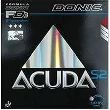 Donic Accuda S2 Max Rubber Table Tennis Rubber (Red)