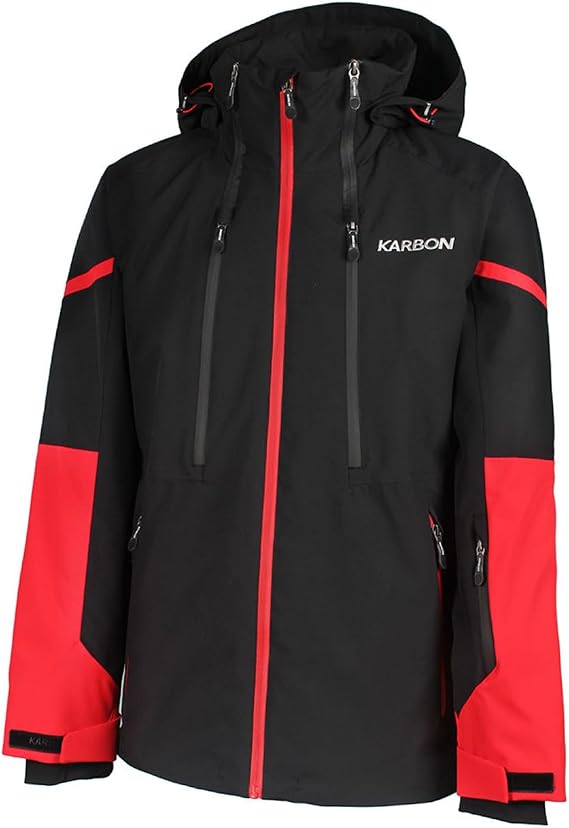 KARBON M LITHIUM JKT, Red/Black, Large