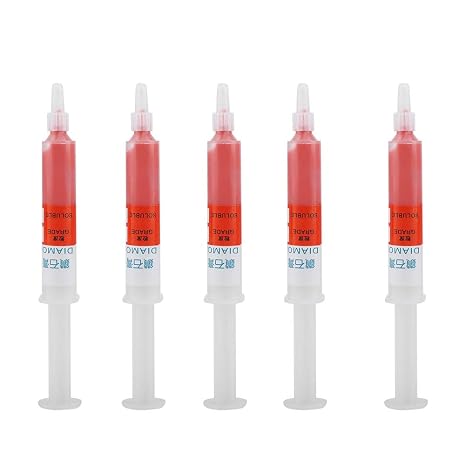 Polishing Paste, 5pc Grinding Polishing Pastes Lapping Compound Grit W0.5 W40 320~10000(W0.5#10000), polishing compounds (W1.5 (6000 mesh Mirror polishing))