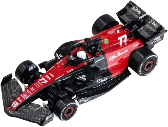 AFX 22083 2023 Alfa Romeo F1 Valterri Bottas #77 HO Scale Slot Car AFX22083