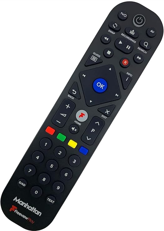 Genuine T3-R Remote Control Compatible with Manhattan 4K Smart Recorder