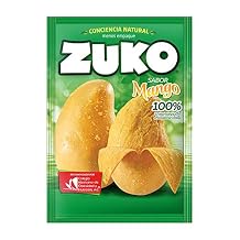 3 x zuko mango no sugar needed drink mix packs 15g each