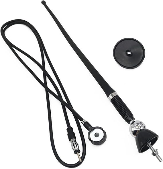 Rubber Radio Antenna RMA60, Compatible with John Deere Kubota Tractor | Flexible Antenna Fit for Massey Ferguson Yanmar All Models
