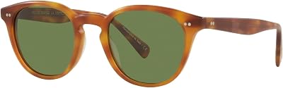 Oliver Peoples 0OV5454SU Demson Sun 14834E Semi Matte LBRVibrant Green Unisex Sunglasses