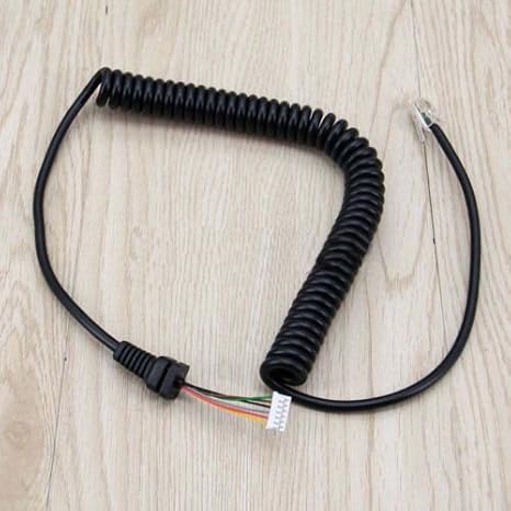 Mic cord cable for Yaesu MH-36B6J MIC FT-100 FT-100D FT-90R FT-2600M FT-3000M