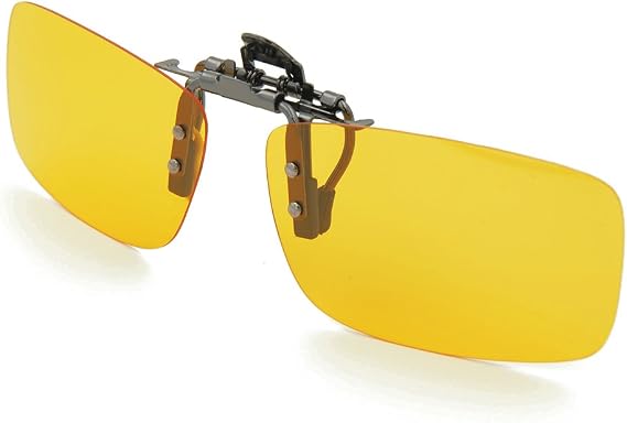 Cycling Sport Polarized Clip-on Flip up Metal Clip Sunglasses Lenses Glasses Unbreakable Driving Fishing Outdoor